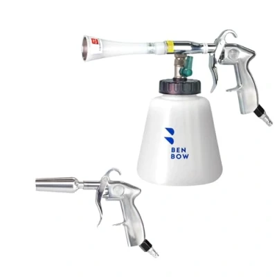Image de BenBow Pistolet de Nettoyage à air comprimé Classic et soufflage avec buse Venturi Solution Parfaite pour Un en Profondeur des Voitures séchage Rapide