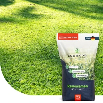Image de Sowgood Gazon Pour Ombre Et Terrains Secs 10 Kg 500 M² 10KGme