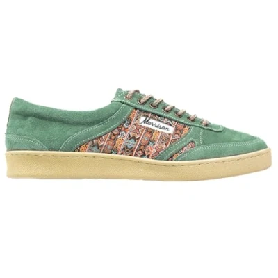 Image de Morrison Baskets Maya Nineties Taille 43 Hommes et Femmes Vert Menthe Conçues en Espagne