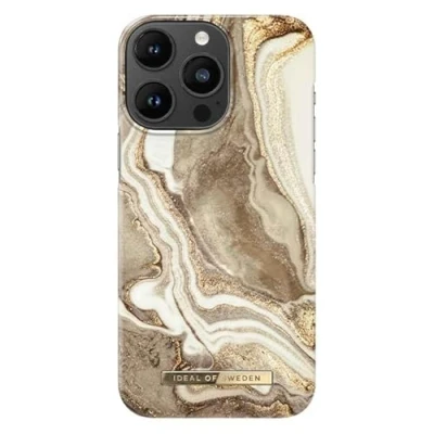 Image de Ideal of Sweden Coque en marbre sable doré (convient à l&#039;iPhone 14 Pro)