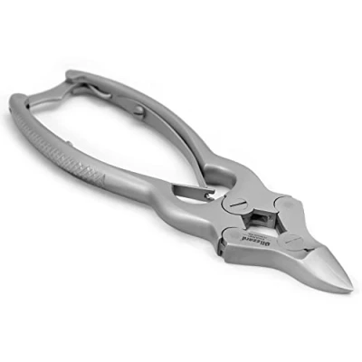 Image de Blizzard Pinces à Ongles Professionnel 4 Articulations Coupe Lègèrement Concave Double Ressort Avec Fermoir Acier Chirurgical Inoxydable Forgé en Allemagne Podologie CE Dispositif Médical 15 cm
