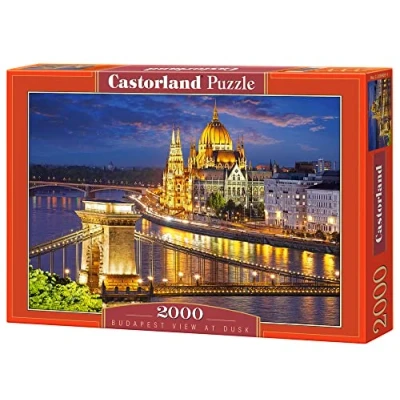 Image de Castorland Puzzle 2000 Budapest View at Dusk, LT C 200405 2, Multicolore, TU
