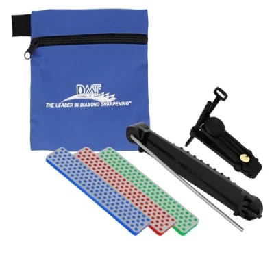 Image de DMT Aligner Diamond Sharpening 3 Stone Kit with C,f,e Aiguiseur de Couteaux Mixte Adulte, Multicolore