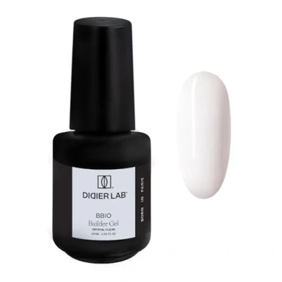Image de DIDIER LAB BBIO Gel Construction Ongle UV en Flacon Crystal Clear Formule Propre sans HEMA ni TPO de Autonivelant LED pour Renforcer les Ongles 15 ml