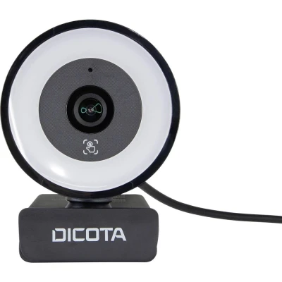 Image de DICOTA D32066 webcam 5 MP 2592 x 1944 pixels USB 2.0 Noir Neuf