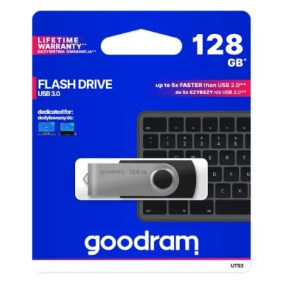 Image de Goodram UTS3 Lecteur USB Flash 128 Go Type A 3.2 Gen 1 (3.1 1) Noir