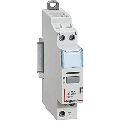 Image de LEGRAND Télérupteur Unipolaire Silencieux 230V 16A Connexion par Bornes à Vis Pour Commander un Éclairage Partir de Plusieurs Points Commande 1 Module