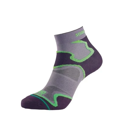 Image de 1000 Mile Tm2026exl Fusion Chaussettes Homme Noir/Vert XL EU