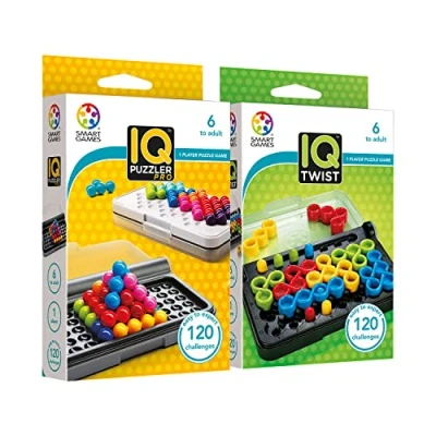 Image de Smart Games IQ Pro + Twist Jeux De Société Enfants 6 Ans Ou Plus Puzzle Jeu pour