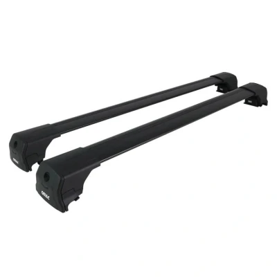 Image de Barres De Toit Transversales Compatible avec Ford Focus Break 2018 2024 Alu Noir TÜV ABE