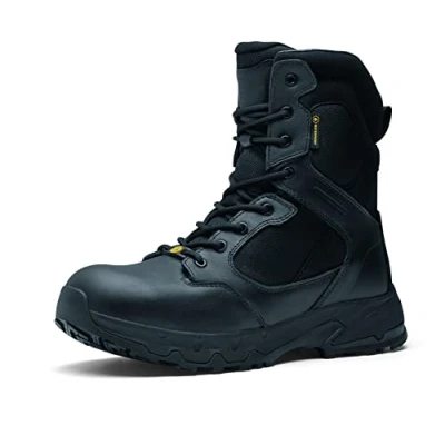 Image de Shoes for Crews Defense High, Chaussures de Sécurité CE O2 Bottes Travail Unisexes avec Semelle Extérieure Antidérapante, Imperméables pour Hommes et Femmes