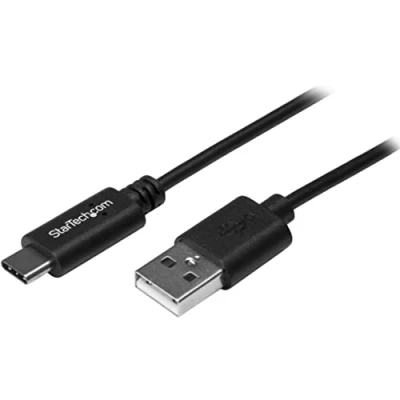 Image de StarTech.com Câble USB C vers 1m A 2.0 Adaptateur Type (USB2AC1M)