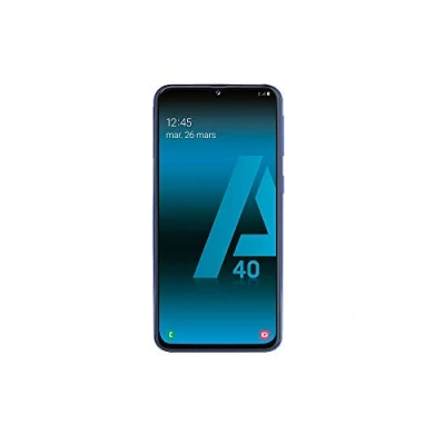 Image de SAMSUNG GALAXY A40 Smartphone portable débloqué 4G (Ecran: 5, 9 pouces 64 Go Double NanoSIM Android) Bleu Version Française