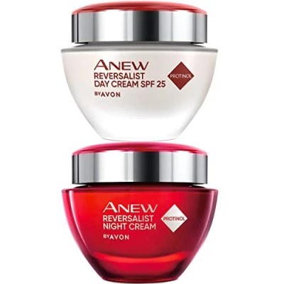 Image de Anew Reversalist Day crème perfectrice SPF 25 50 ml et revitalisante de nuit avec protinol