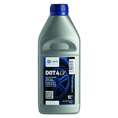 Image de HELLA DOT 4 8DF 355 360 051 Liquide De Frein 1 RENAULT: CLIO 3, TRAFIC 2 Bus, MASTER Pritsche/Fahrgestell, MERCEDES BENZ: Vito Mixto, Classe ML