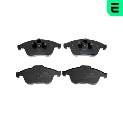 Image de OPTIMAL BP 12513 Jeu de plaquettes frein Essieu avant non préparé pour indicateur d&#039;usure RENAULT: Clio 4, MEGANE 3 Coupe, SCENIC