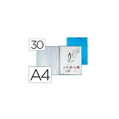 Image de liderpapel ec09 fichier, A4, Couleur Bleu