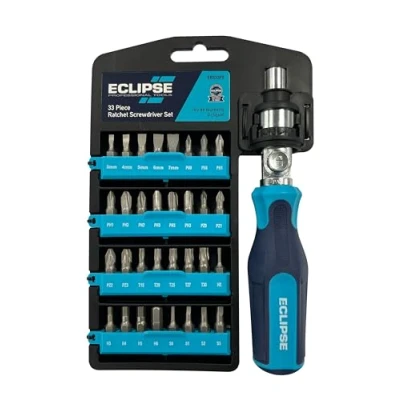 Image de Eclipse Professional Tools ERS33PS Jeu de 33 tournevis à cliquet