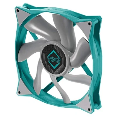 Image de Iceberg Thermal IceGALE Xtra Ventilateur à roulement billes PWM haute performance Bleu sarcelle 140 mm