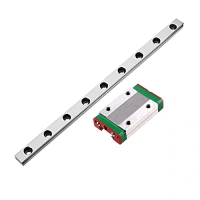 Image de ONLISUM MGN12H 350 mm 1 mini guide linéaire avec coussin de stockage pour imprimante 3D DIY et fraiseuses CNC