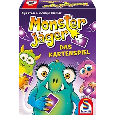 Image de Schmidt Spiele Monsterjäger Jeu de Cartes, 40635, Multicolore