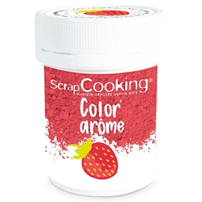 Image de SCRAP COOKING Color &#039;Arôme Rose/Fraise 10 g