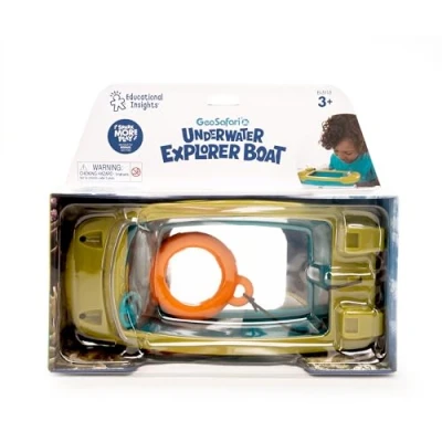 Image de Learning Resources Bateau loupe d&#039;exploration sous marine GeoSafari Jr, Centre