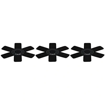 Image de Le Creuset Set de 3 Protèges Ustensiles, Adapté pour Tout Type Casserole, Onyx, 45901401400002