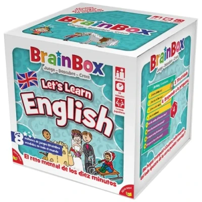 Image de JUEGO DE MESA BRAINBOX Lets Learn English PEGI 8