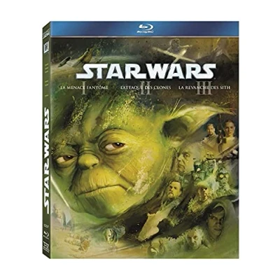 Image de Star Wars Prélogie Ep. 1 à 3 Coffret Blu ray Livre d’occasion Correct