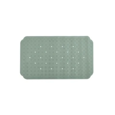 Image de Spirella Tapis Fond de Baignoire Caoutchouc Ruby 70x40cm Vert Froid