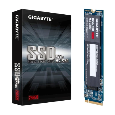 Image de Gigabyte GP GSM2NE3256GNTD disque SSD M.2 256 Go PCI Express 3.0 NVMe Neuf