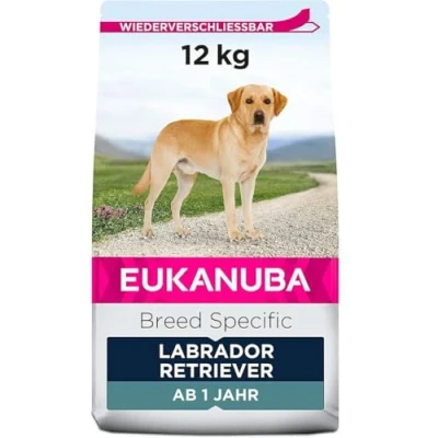 Image de Eukanuba Chien Nourriture sèche Labrador Retriever Poulet 12kg