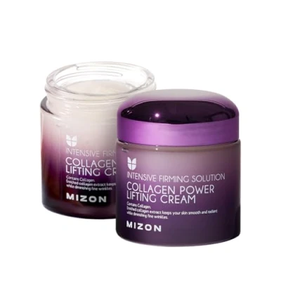 Image de [Mizon] Crème Power Lifting au collagène (75 ml) Hydratant intensif avec 75 % d&#039;extrait de marin, cosmétique coréen {Collagen Cream}