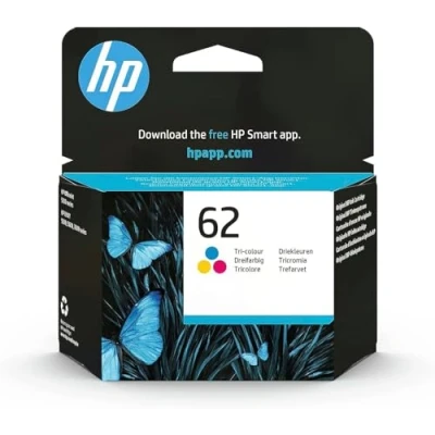 Image de HP 62 (C2P06AE) 3 couleurs Cartouche d&#039;encre