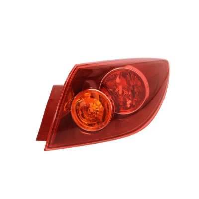 Image de TYC 11 6117 2 Feu arrière droit Partie extérieure Rouge sans porte lampe MAZDA: 3 5 portes