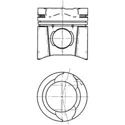 Image de Piston KOLBENSCHMIDT 94394600