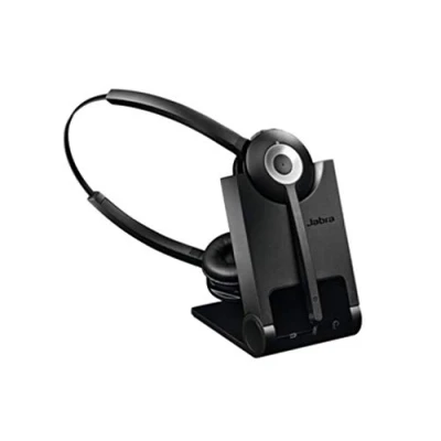 Image de Jabra PRO 920 Duo Casque Sans fil Arceau Bureau/Centre d&#039;appels Bluetooth Noir Neuf