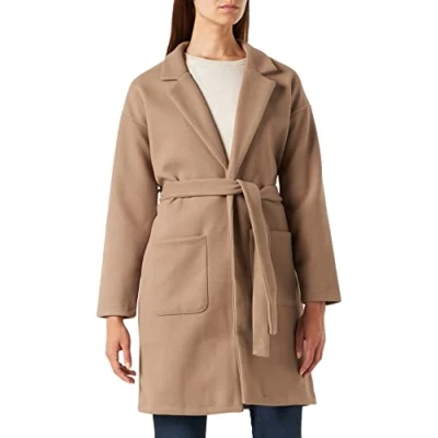 Image de PIECES PCJOLENE LS Light Jacket Noos, fossile, M Femme