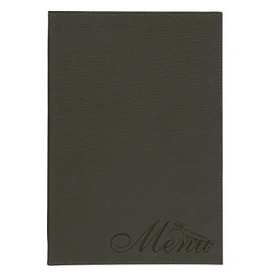 Image de Securit Protège menu Design A4 1 Double Insert Inclus (présente 4 Pages A4)