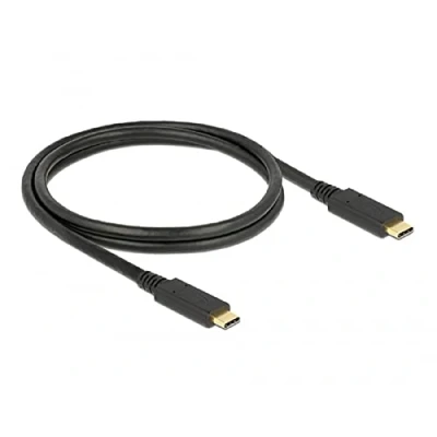 Image de DeLOCK 85531 câble USB 1 m 3.2 Gen 2 (3.1 2) C Noir