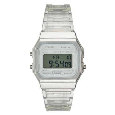 Image de Casio Skeleton Montre à affichage digital, Taille: One Size, Clear