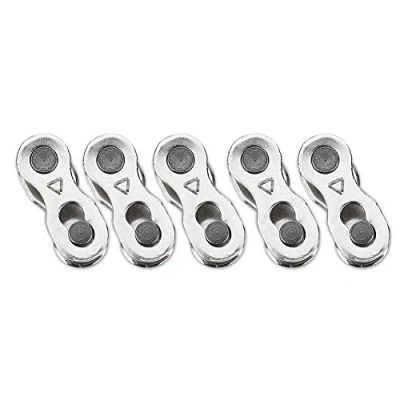 Image de Lot de Connecteur Chaîne Vélos Joints Maillon Bicyclettes Attache Rapide pour 6 7 8 9 Vitesses (Set 5 Paires) (Couleur : 8/7/6 speed)