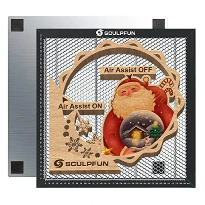 Image de SCULPFUN laser Honeycomb Table nid d&#039;abeille pour machine à graver 400 x mm de travail Compatible avec la plupart