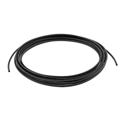 Image de sourcing map Gaine Thermorétractable 2mm Diamètre 2:1 Rapport Tube Fil Enveloppe 5m Noir