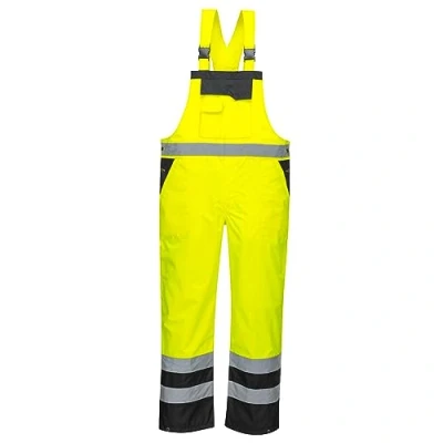 Image de Portwest Cotte Contrast non doublée, Couleur: Jaune/Noir, Taille: 4XL, S488YBR4XL