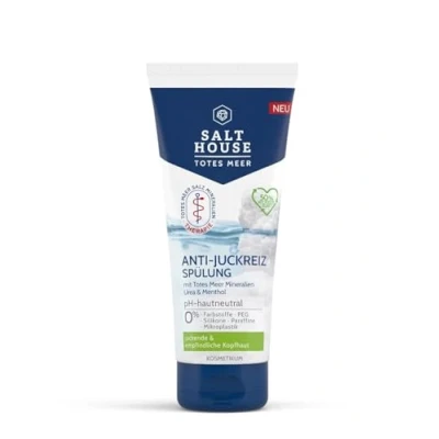 Image de Salthouse Morte Meer Après shampoing thérapie anti démangeaisons contenant de l&#039;urée et du panthénol pour des cheveux souples, en cas cuir chevelu sensible, 200 ml