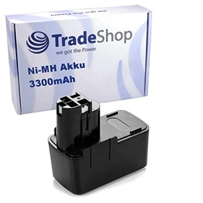 Image de Batterie Ni MH haute performance pour visseuse sans fil Bosch GSR 14.4 VE, 14,4 VES2, VPE2, VES 2, VPE 2/14,4 V 3300 mAh