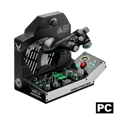 Image de Thrustmaster Viper TQS Mission Pack pour PC, système de quadrant d&#039;accélérateur en métal, manette des gaz et panneau commande inclus, licence l&#039;US Air Force
