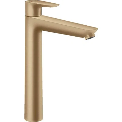 Image de hansgrohe Talis E Mitigeur de lavabo 240, sans tirette ni vidage, bronze brossé, 71717140